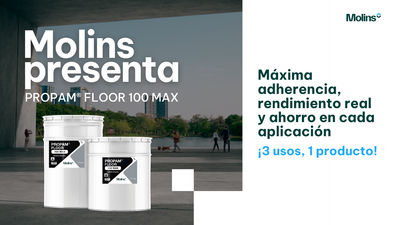 PROPAM® FLOOR 100 MAX simplifica la ejecución de pavimentos con un sistema 3 en 1 versátil y eficiente