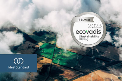 Ideal Standard recibe la "medalla de plata" EcoVadis por su compromiso con la sostenibilidad