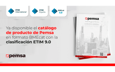 Pemsa actualiza su catálogo de productos a la versión 9.0 de la Clasificación ETIM