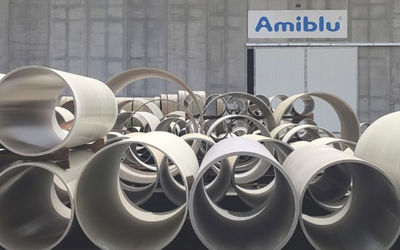 Amiblu actualiza su catálogo resaltando una amplia gama de proyectos con tubos PRFV en la península ibérica