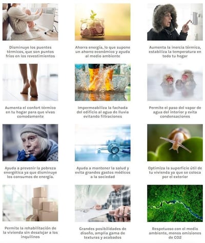 12 ventajas clave del sistema SATE para la envolvente de los edificios