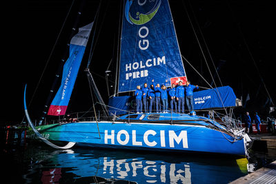 GO CIRCULAR de Holcim listo para zarpar en The Ocean Race