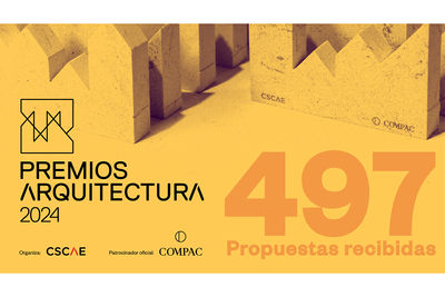 Éxito sin precedentes en los Premios ARQUITECTURA 2024 con casi 500 proyectos presentados