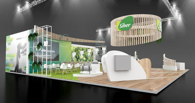 Visita el moderno stand de casi 300 m2 de Siber en el Salón Internacional de la Climatización y la Refrigeración