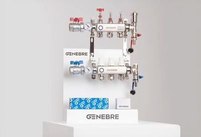 Genebre mejora la eficiencia térmica con sus colectores de suelo radiante en acero inoxidable