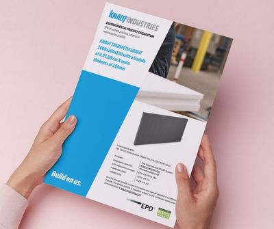 Knauf Industries impulsa la sostenibilidad en la construcción con nuevas Declaraciones Ambientales de Producto