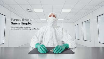 Ecophon Hygiene™, la solución acústica para entornos donde la limpieza no es suficiente