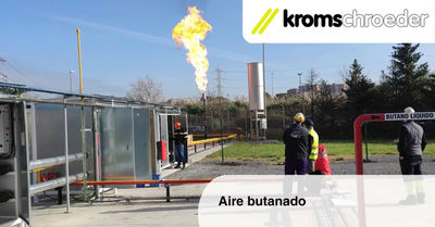 Kromschroeder, pionero en innovación energética con el aire butanado en la industria del acero