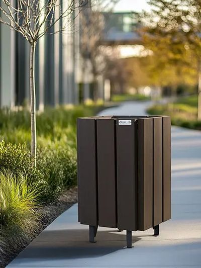 Las papeleras Canadá evolucionan hacia un mobiliario urbano más sostenible