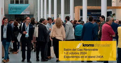 Kromschroeder regresa al Salón del Gas Renovable 2024 con soluciones avanzadas