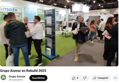 Grupo Aismar comparte los momentos más destacados de su participación en Rebuild 2025