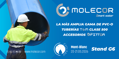 Molecor lleva sus soluciones 100 % reciclables a Cycl’Eau Mont-Blanc