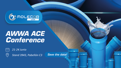 Molecor USA lleva su tecnología PVCO al principal encuentro mundial del sector del agua