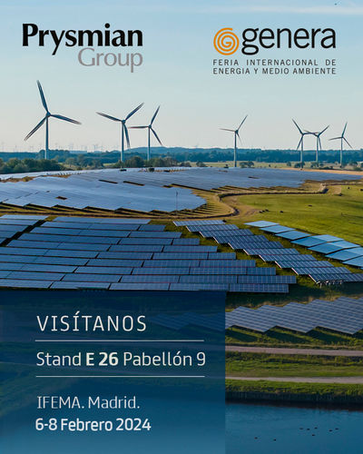 Prysmian Group brilla en Genera 2024 con innovaciones en energías renovables