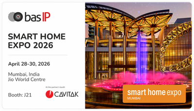 BAS-IP aterriza en la Smart Home Expo 2026 de Mumbai con sus soluciones de hogar inteligente