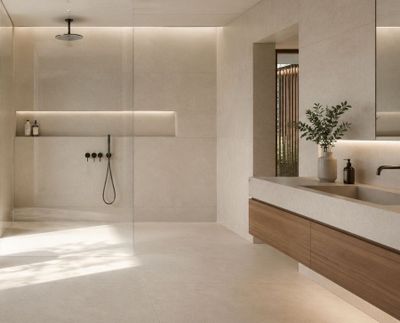 Crearplast pone el foco en el drenaje oculto para baños modernos