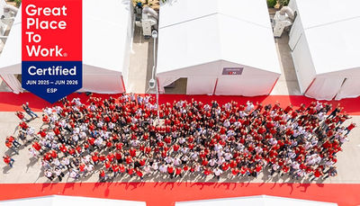 Hilti Española renueva en 2025 la certificación Great Place To Work®